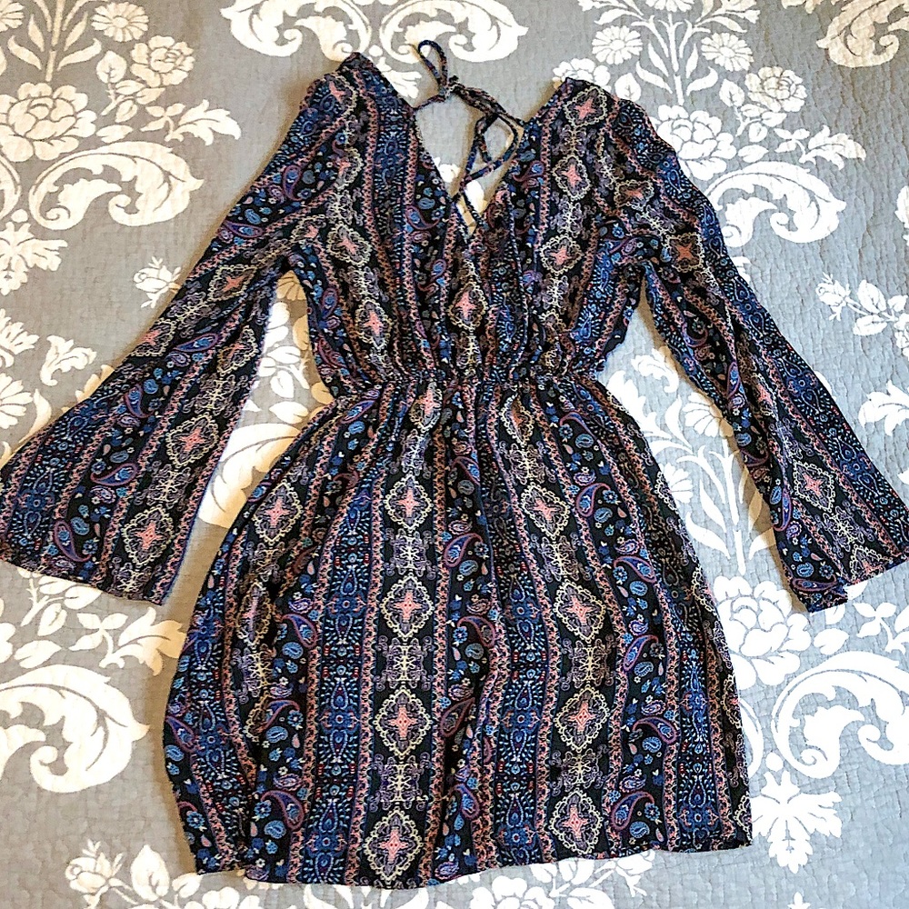SOLD***Le Kate- Boho multicolored dress